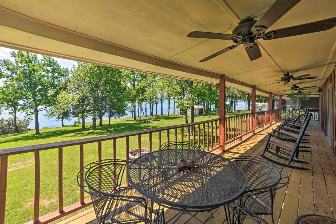 Waterfront Tennessee Home On Kentucky Lake With Deck Springville Exterior foto