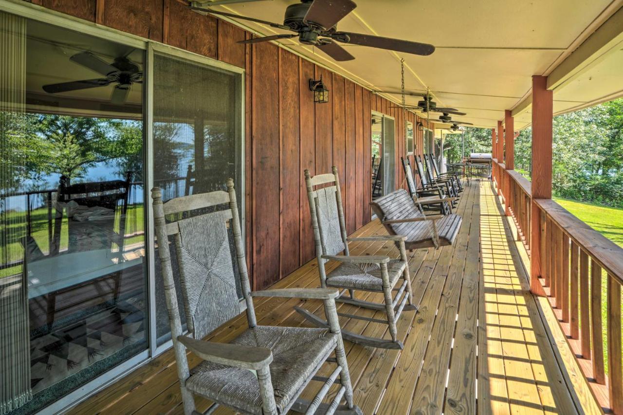 Waterfront Tennessee Home On Kentucky Lake With Deck Springville Exterior foto